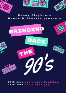 Kasey Claybourn Dance presents to you Bringing Back the 90s'!